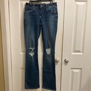 Boot cut Ripped Jeans